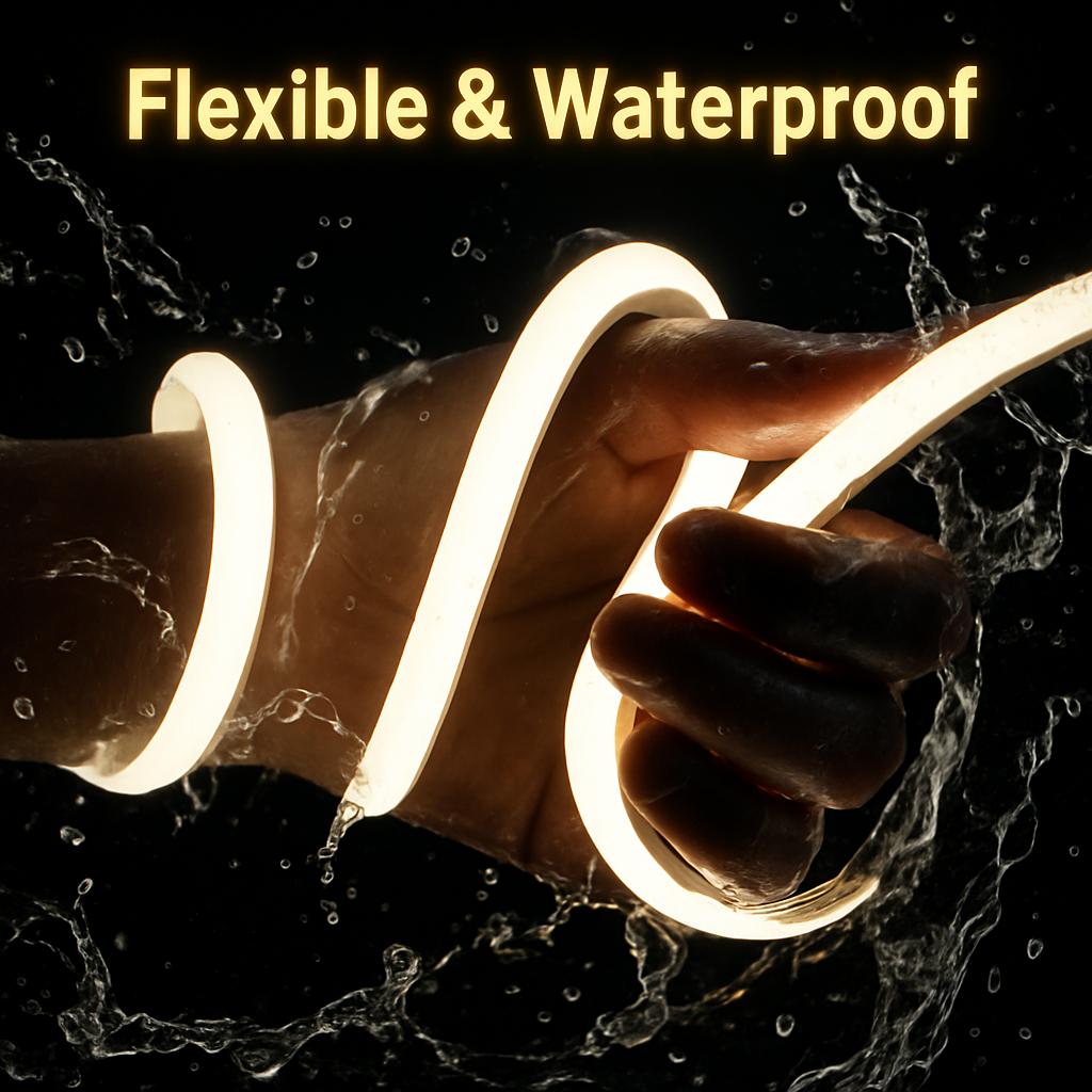 LED COB 8mm Rope Light with High Quality Connector