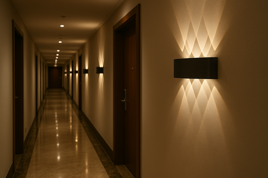 Modern LED Diamond Beam Wall Sconce | Luxury Matte Finish Decorative Lighting