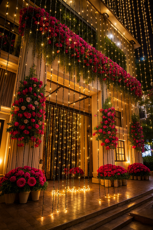 150ft Warm Golden LED Fairy String Lights | Waterproof, Energy-Efficient & Decorative for Indoor & Outdoor Use