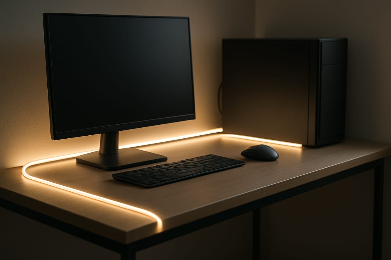 LED COB 8mm Rope Light with High Quality Connector