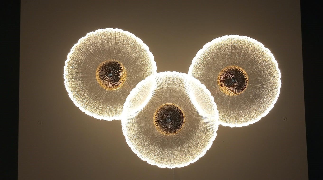 Luxurious Crystal Multi-Disc LED Wall & Ceiling Light