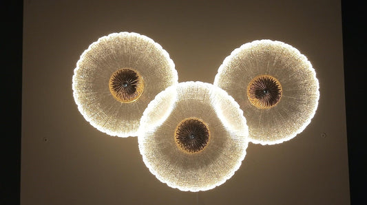 Luxurious Crystal Multi-Disc LED Wall & Ceiling Light